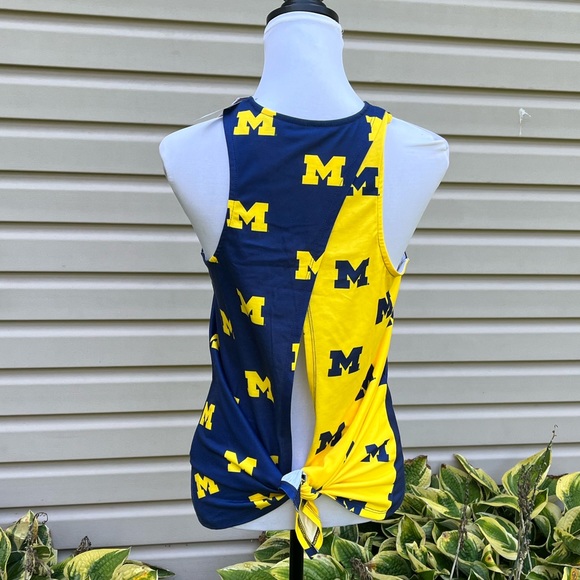NWT FOCO NCAA College Michigan Wolverines Tie Breaker Tank Top - Picture 8 of 9